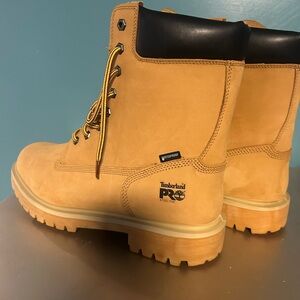 Timberland PRO Men's Wheat Waterproof Boots, never worn. Excellent condition.